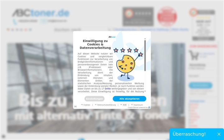 Screenshot of abctoner.de