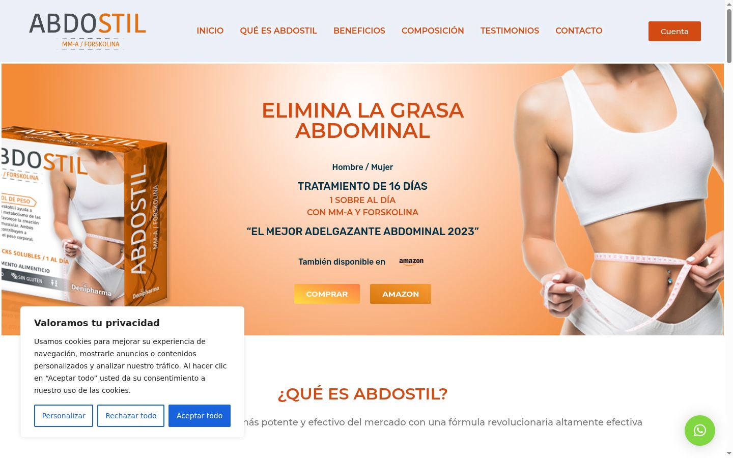 Screenshot van de toestemmingsbanner zoals getoond vóór enige interactie