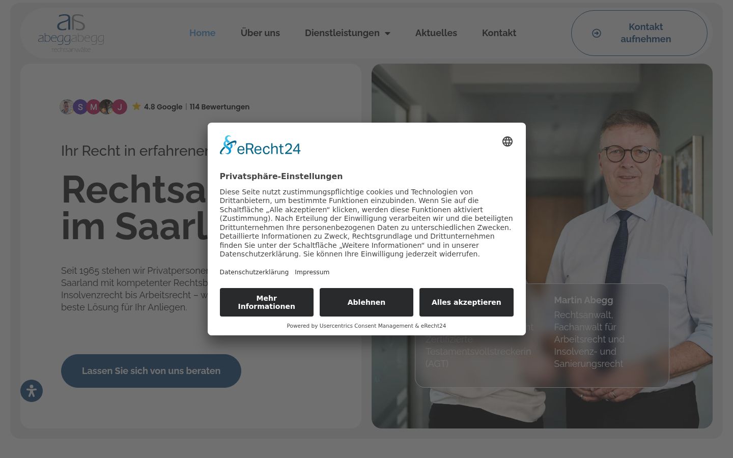 Sutikimo reklamjuostės, rodytos prieš bet kokią sąveiką, ekrano kopija