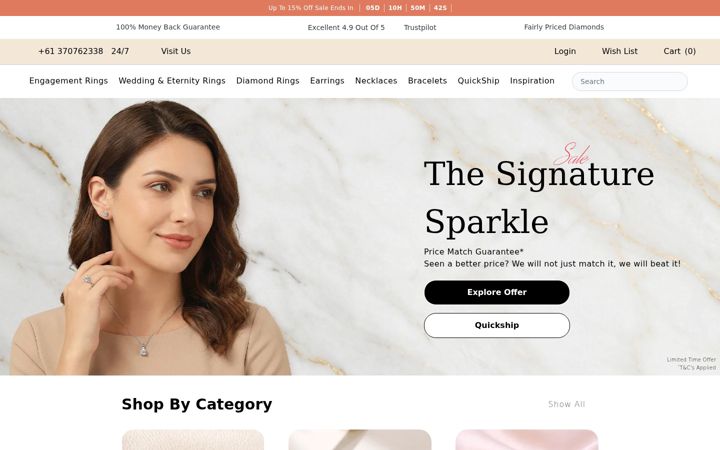 Screenshot of abelini.com.au