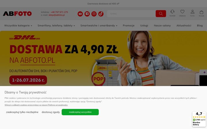 Screenshot of abfoto.pl
