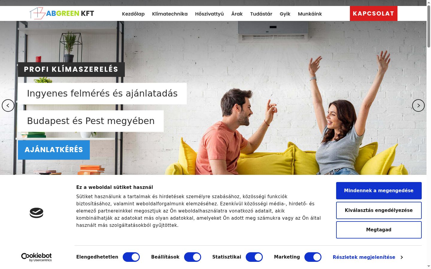 Posnetek zaslona pasice za privolitev, prikazane pred kakršno koli interakcijo