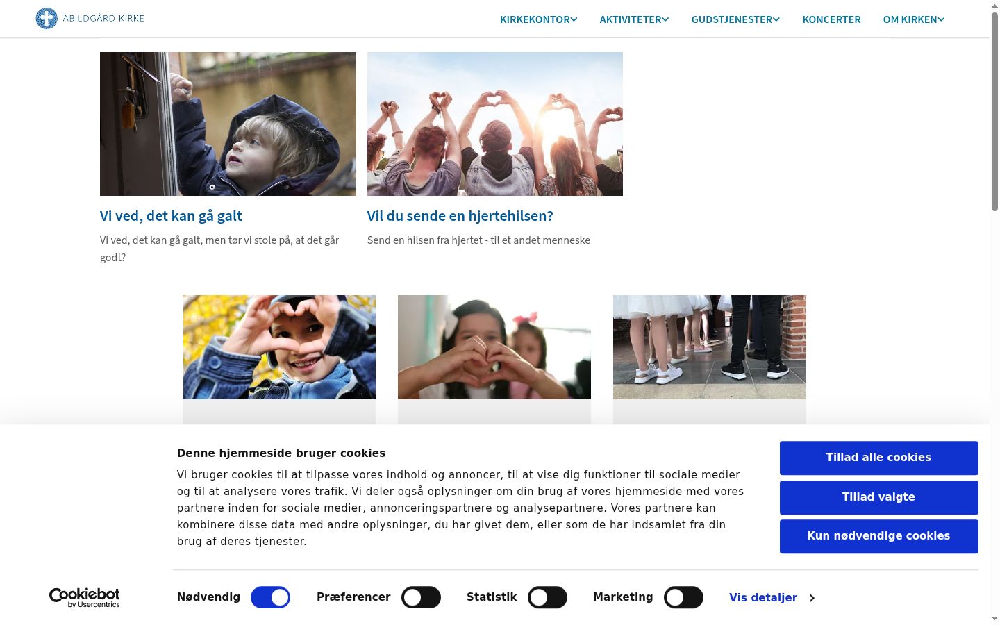 Sutikimo reklamjuostės, rodytos prieš bet kokią sąveiką, ekrano kopija