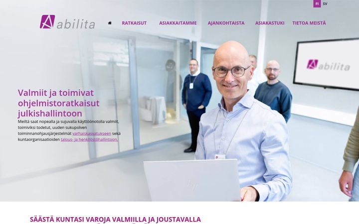 Képernyőkép: abilita.fi