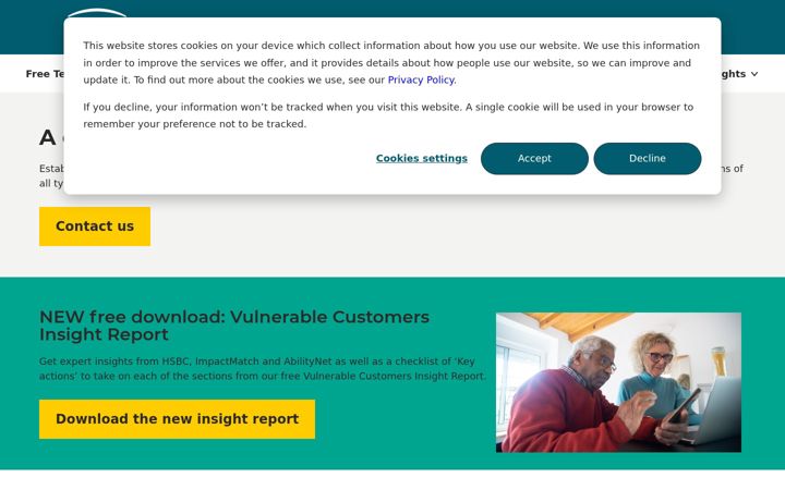 Screenshot του abilitynet.org.uk