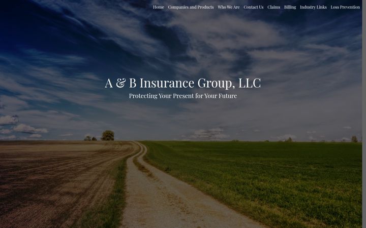 Screenshot of abinsgroup.com