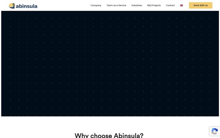 Screenshot of abinsula.com