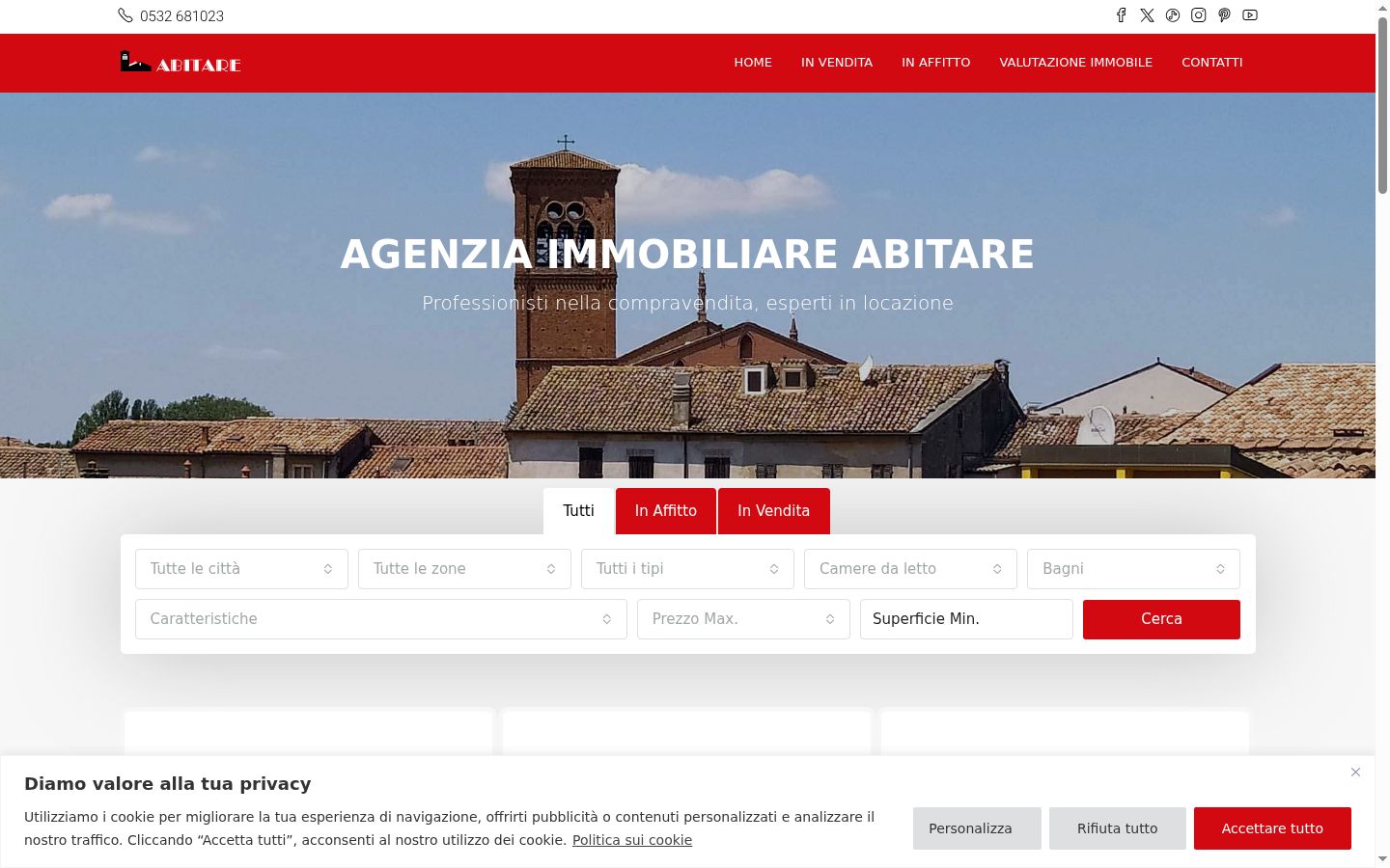 Zrzut ekranu banera zgody wyświetlanego przed jakąkolwiek interakcją