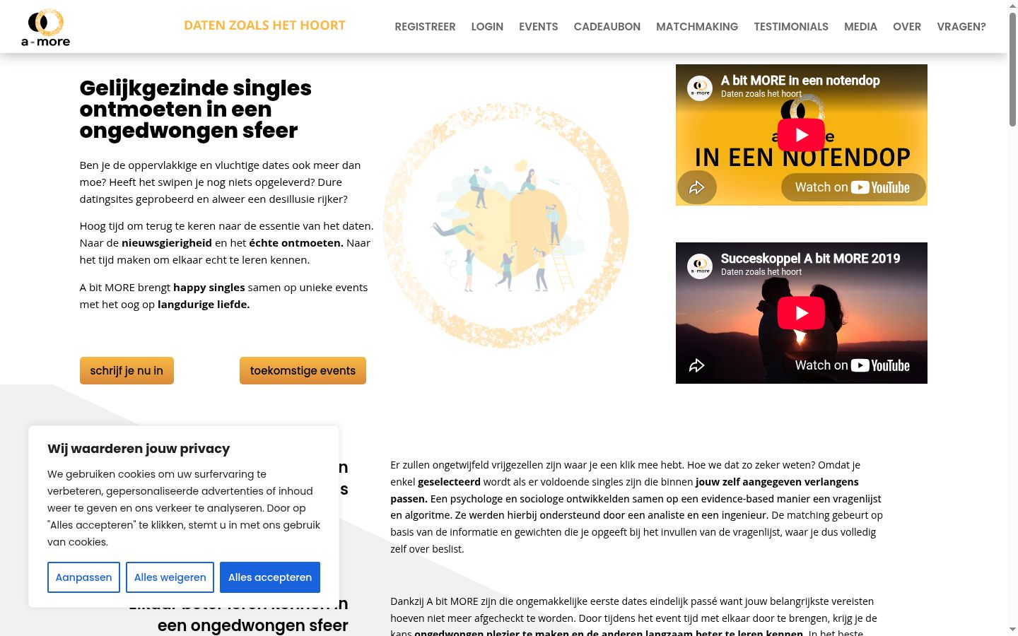 Screenshot tal-banner tal-kunsens muri qabel kwalunkwe interazzjoni