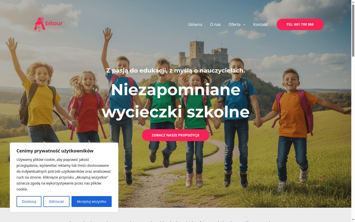Snímek obrazovky baneru souhlasu zobrazeného před jakoukoli interakcí