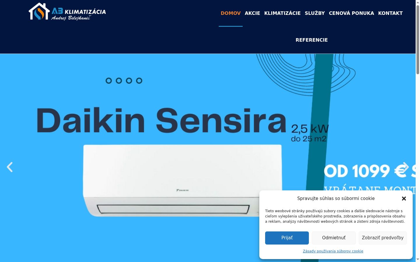 Zrzut ekranu banera zgody wyświetlanego przed jakąkolwiek interakcją