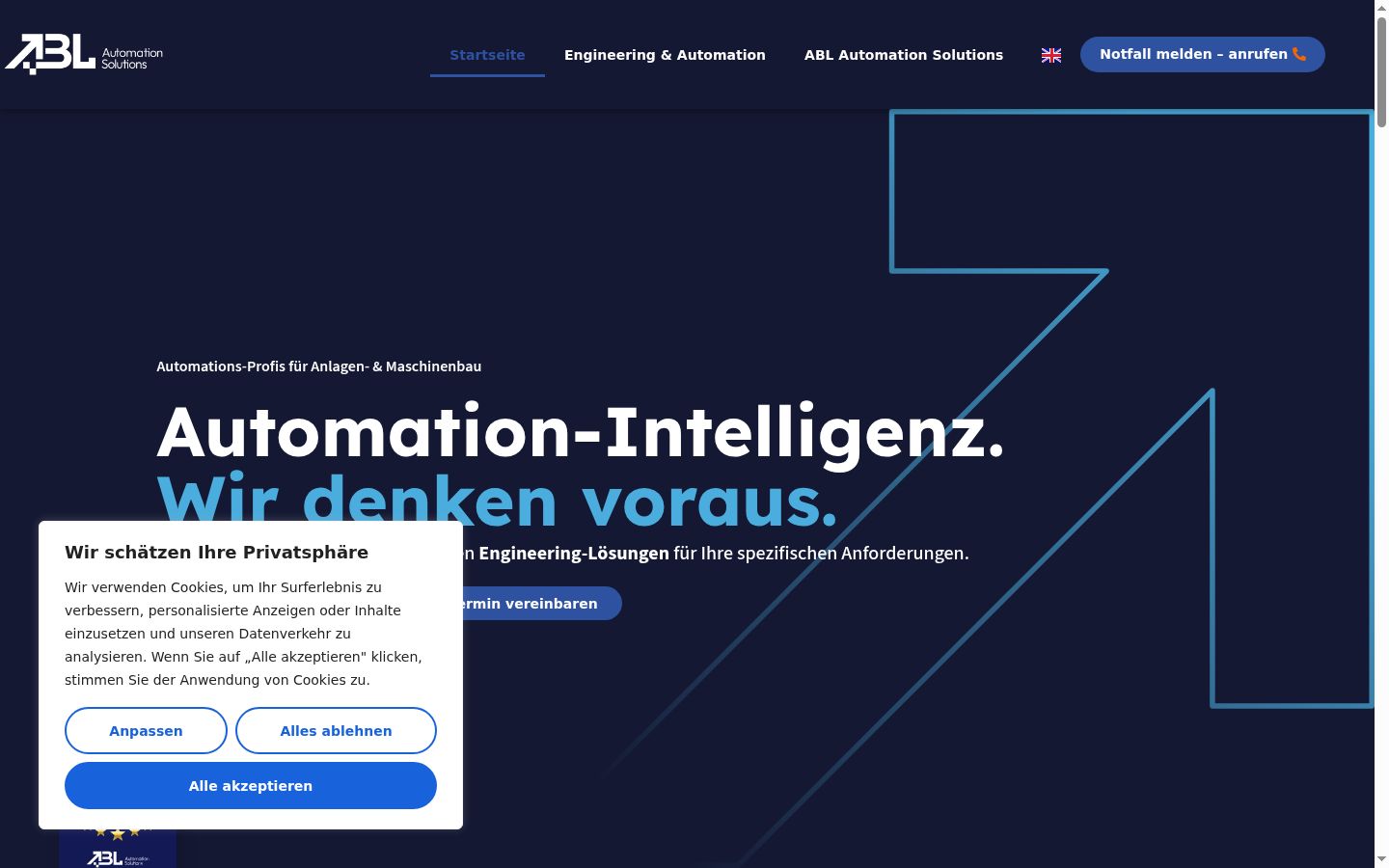 Zrzut ekranu banera zgody wyświetlanego przed jakąkolwiek interakcją