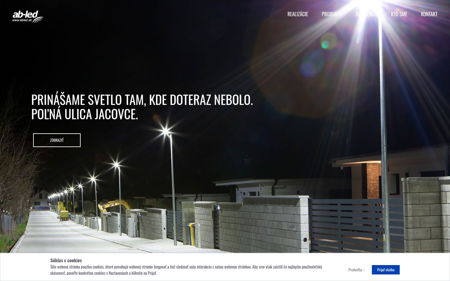 Screenshot des Einwilligungsbanners vor jeglicher Interaktion