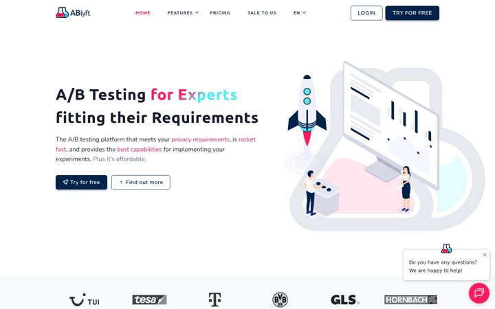 Screenshot of ablyft.com
