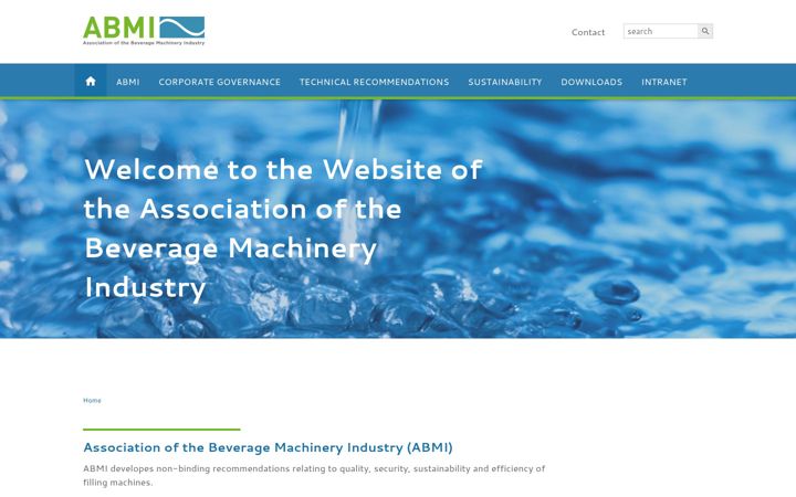 Screenshot of abm-industry.org