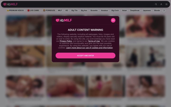 Captura de ecrã de abmilf.com