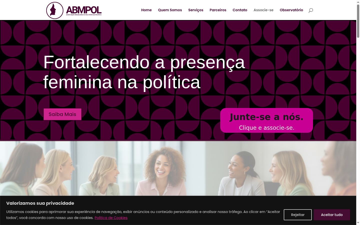 Screenshot tal-banner tal-kunsens muri qabel kwalunkwe interazzjoni