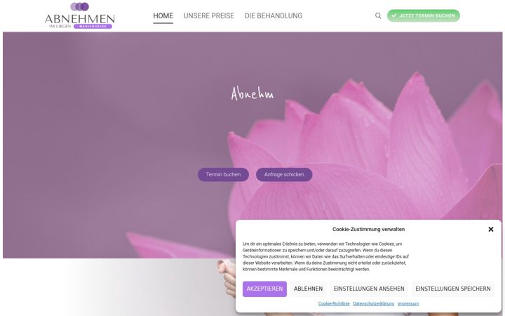 Captură de ecran a abnehmenimliegen-marienheide.de