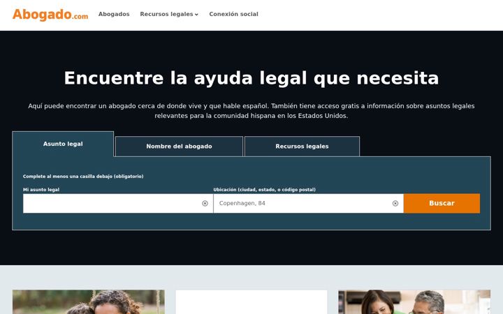 Zrzut ekranu abogado.com