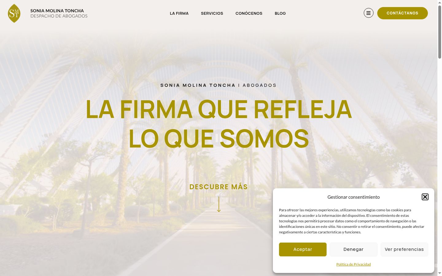 Snimka zaslona bannera za privolu prikazanog prije bilo kakve interakcije
