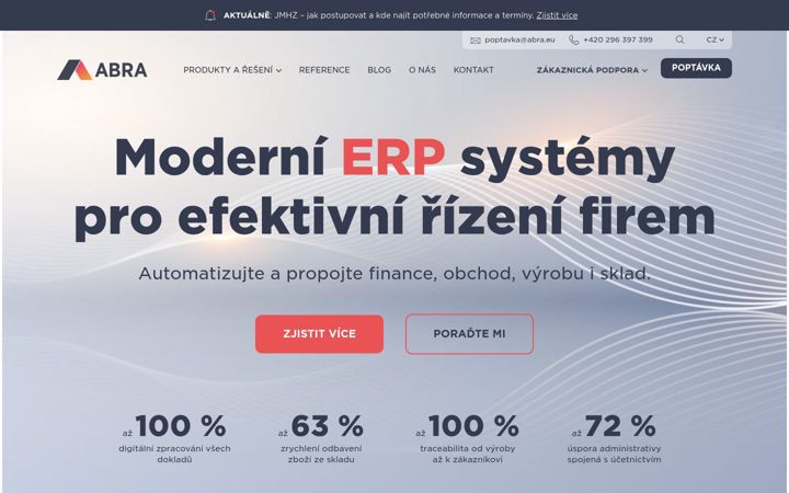Kuvakaappaus sivustosta abra.eu