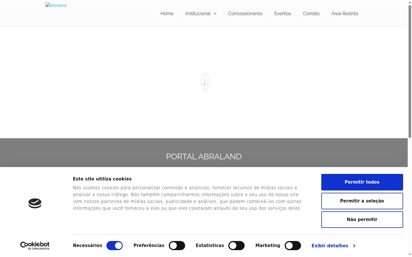 Screenshot tal-banner tal-kunsens muri qabel kwalunkwe interazzjoni