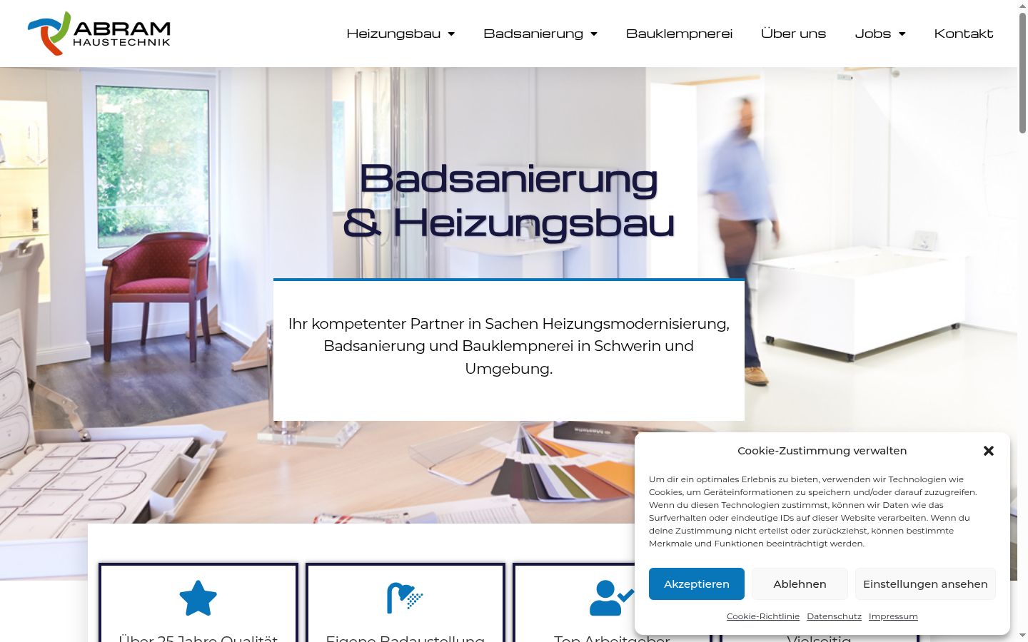 Screenshot tal-banner tal-kunsens muri qabel kwalunkwe interazzjoni