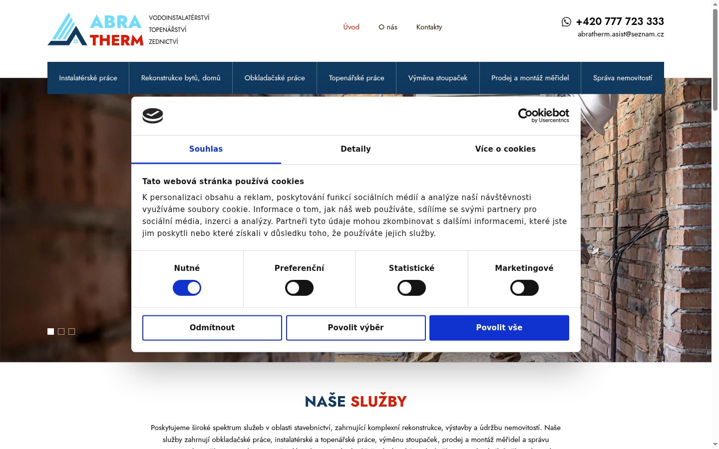 Kuvakaappaus suostumusbannerista, joka näytettiin ennen mitään vuorovaikutusta