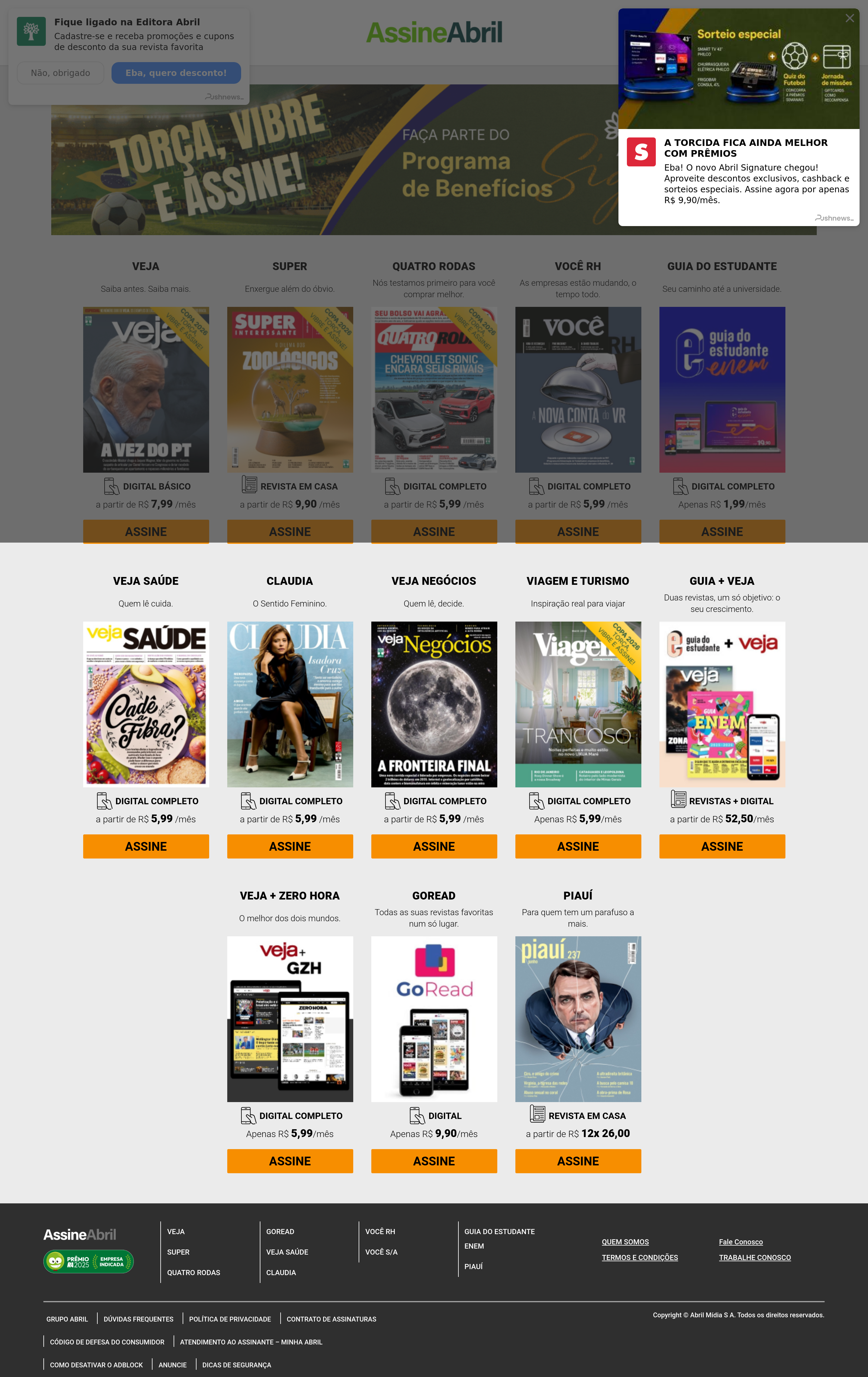 Screenshot of abril.com.br