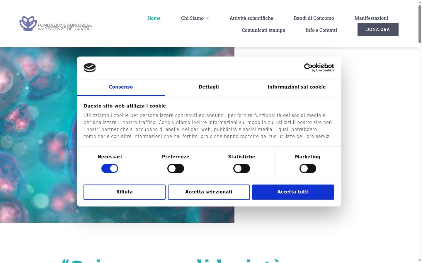 Sutikimo reklamjuostės, rodytos prieš bet kokią sąveiką, ekrano kopija