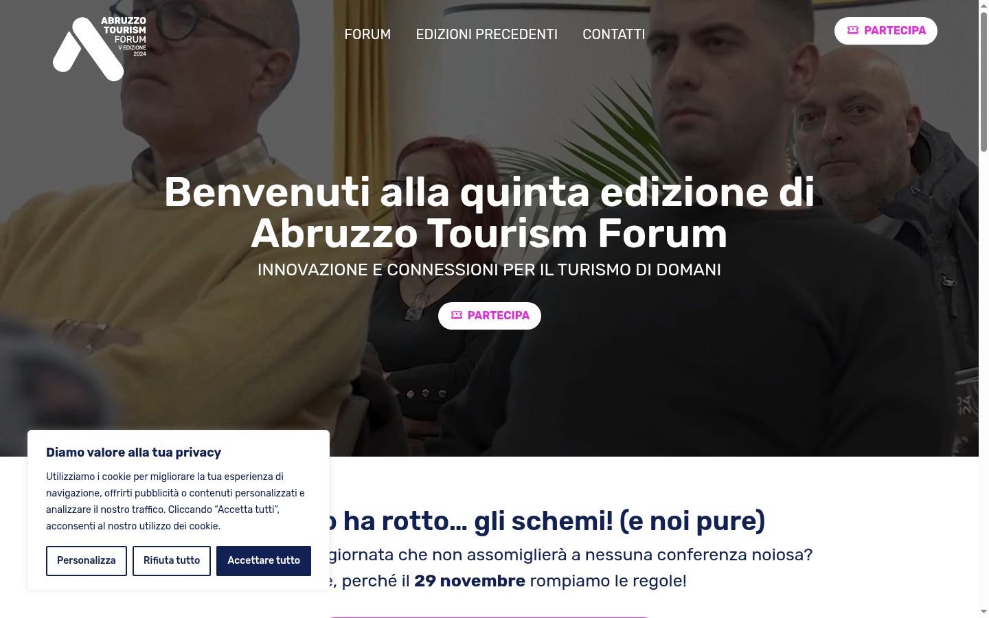 Snímka obrazovky banera súhlasu zobrazeného pred akoukoľvek interakciou