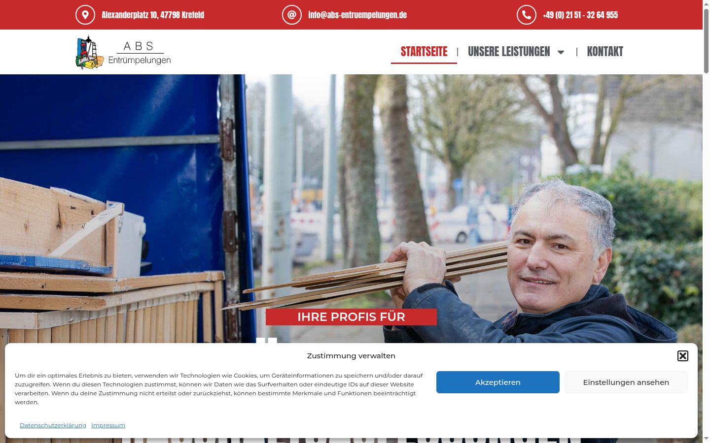 Sutikimo reklamjuostės, rodytos prieš bet kokią sąveiką, ekrano kopija