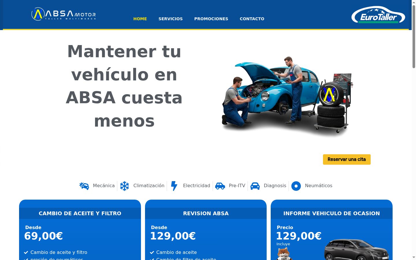 Captura de pantalla del banner de consentimiento mostrado antes de cualquier interacción