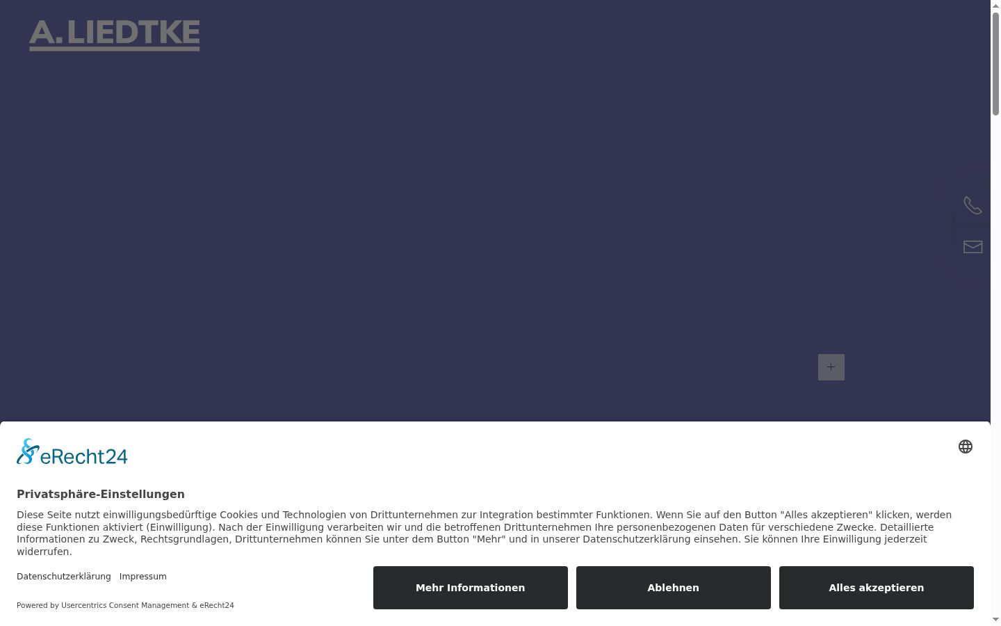 Screenshot tal-banner tal-kunsens muri qabel kwalunkwe interazzjoni