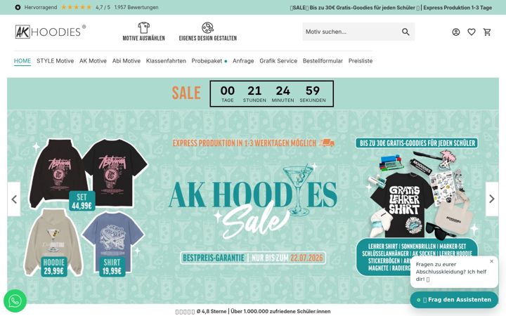 Screenshot of abschluss-pullover.de