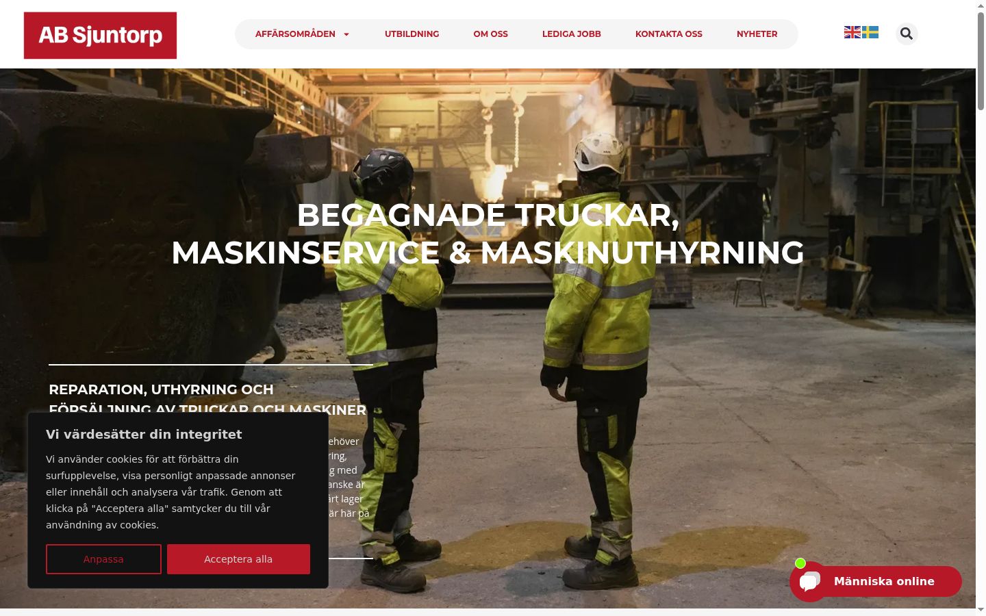 Screenshot του banner συγκατάθεσης που εμφανίστηκε πριν από οποιαδήποτε αλληλεπίδραση