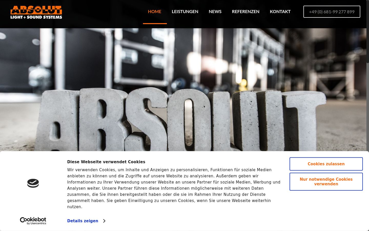 Screenshot tal-banner tal-kunsens muri qabel kwalunkwe interazzjoni