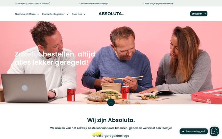 Snímek obrazovky absoluta.nl
