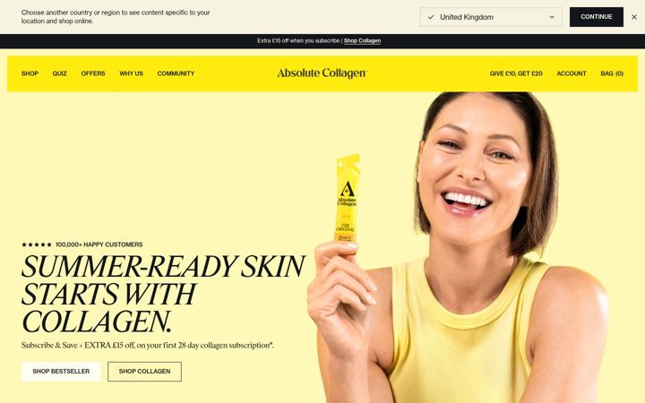 Képernyőkép: absolutecollagen.com