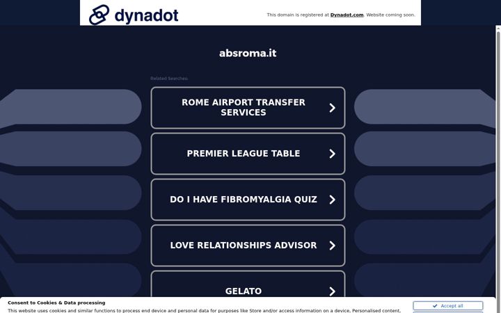 Screenshot of absroma.it