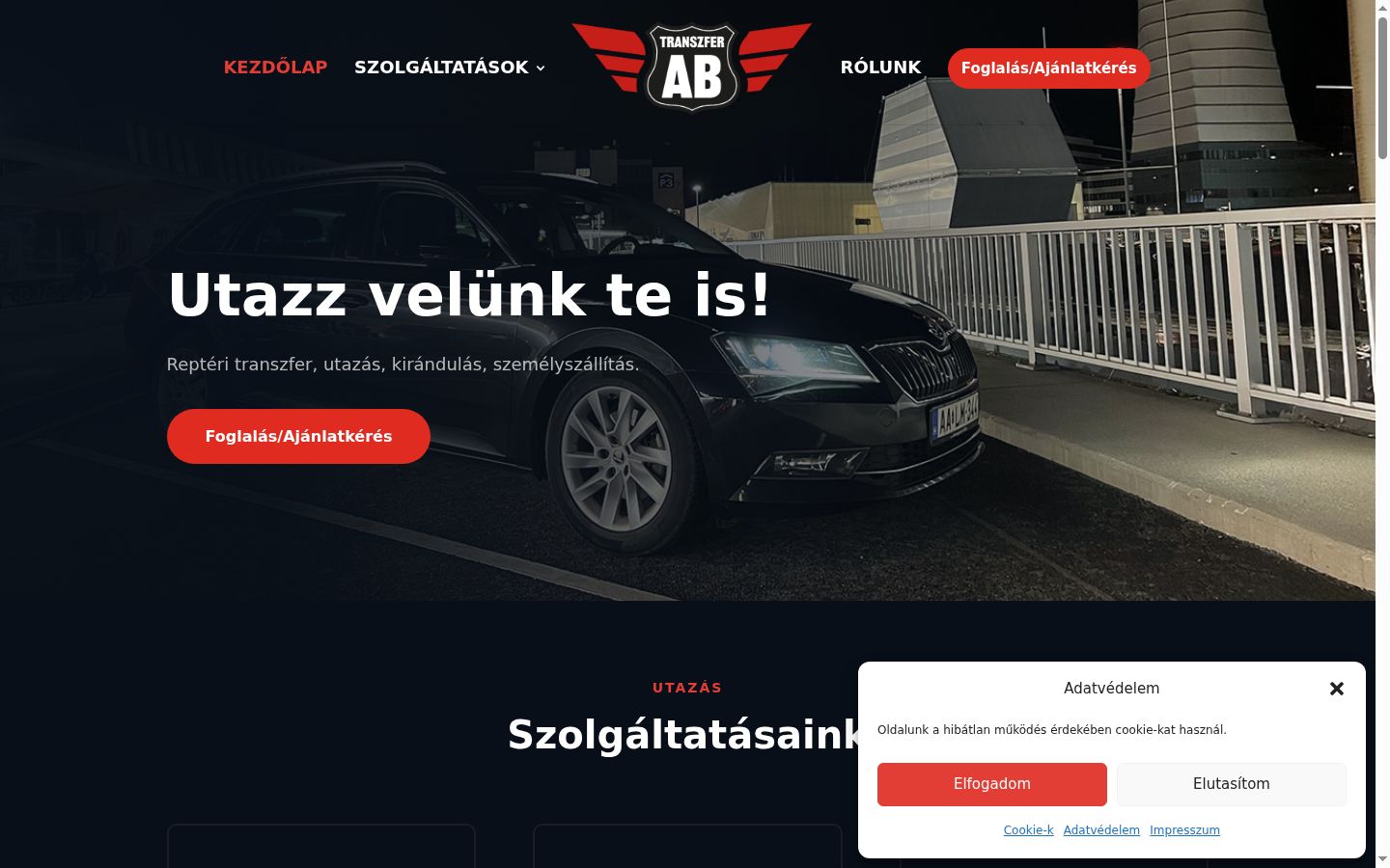 Screenshot des Einwilligungsbanners vor jeglicher Interaktion