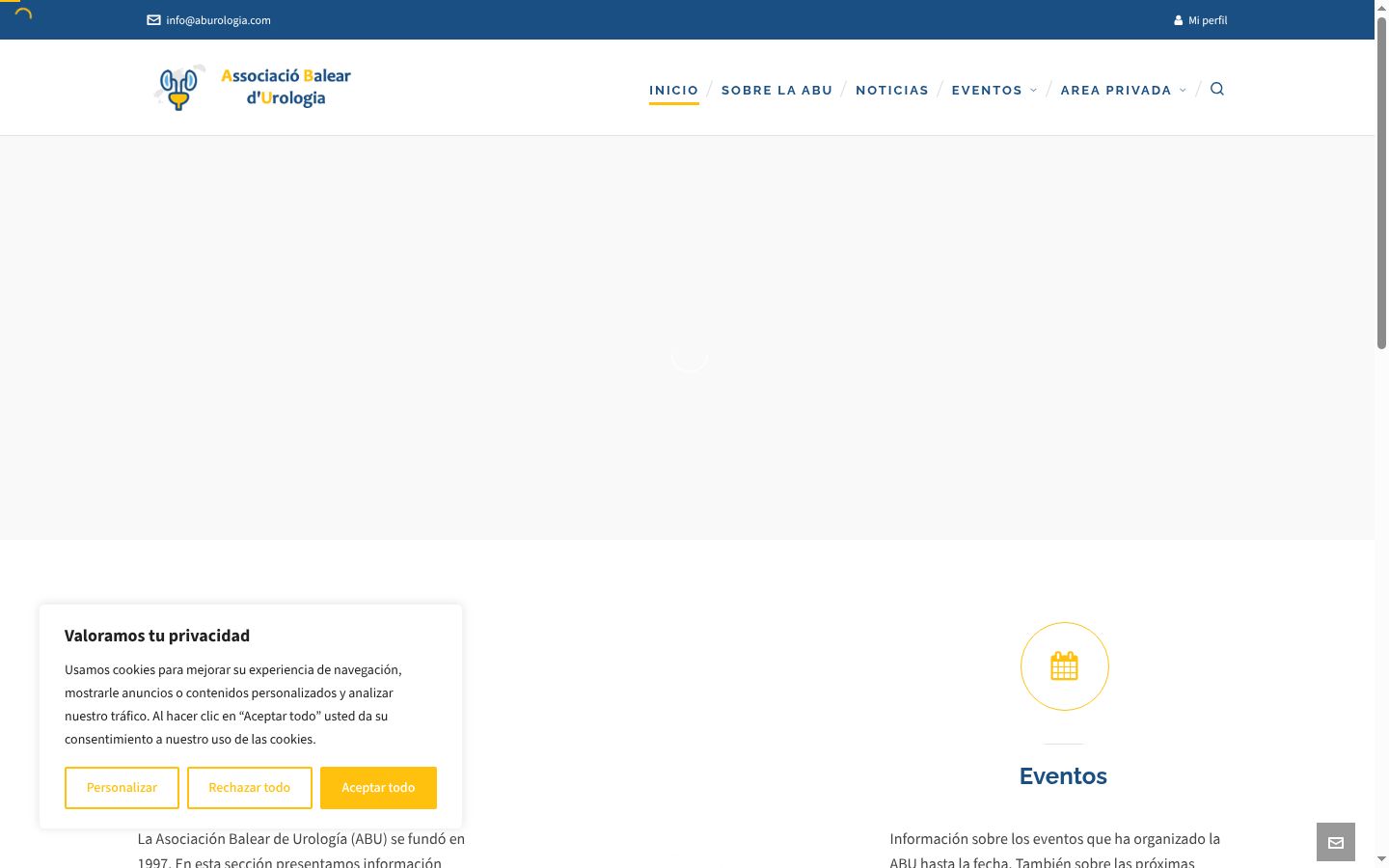 Screenshot tal-banner tal-kunsens muri qabel kwalunkwe interazzjoni