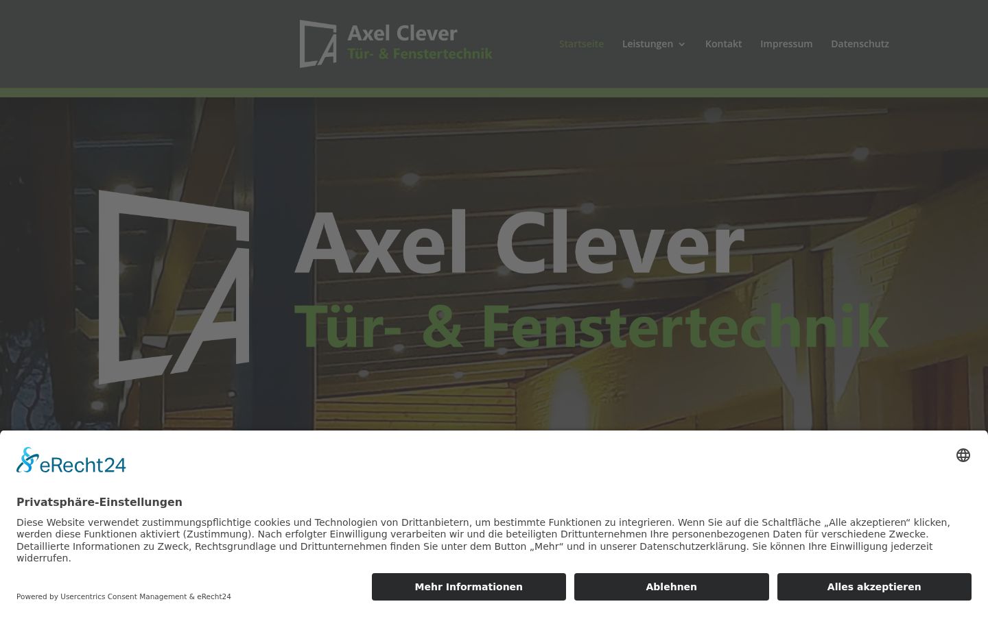 Screenshot tal-banner tal-kunsens muri qabel kwalunkwe interazzjoni