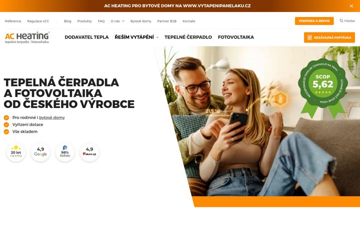 Zrzut ekranu ac-heating.cz