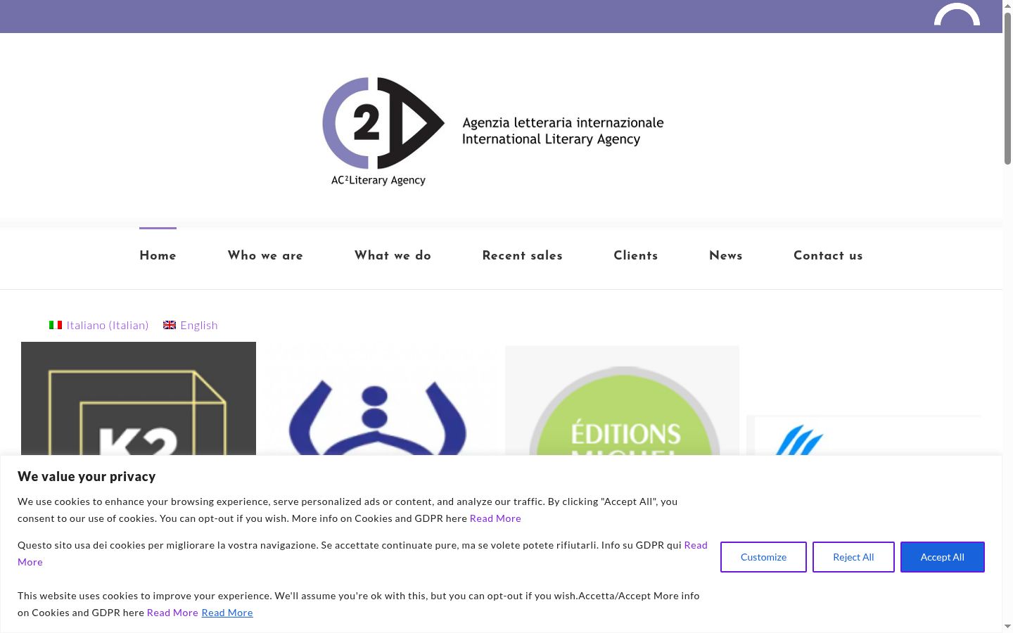 Screenshot tal-banner tal-kunsens muri qabel kwalunkwe interazzjoni