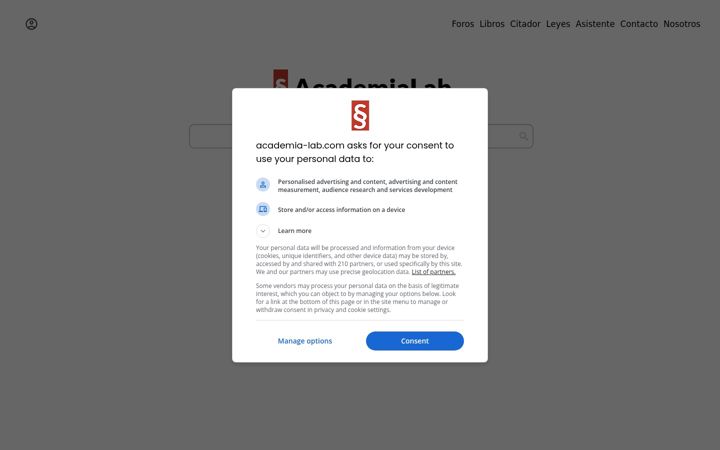 Screenshot of academia-lab.com