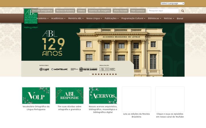 Screenshot of academia.org.br