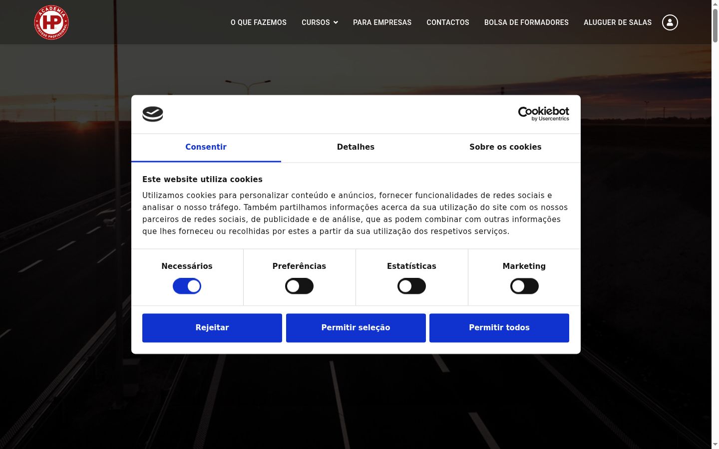Sutikimo reklamjuostės, rodytos prieš bet kokią sąveiką, ekrano kopija