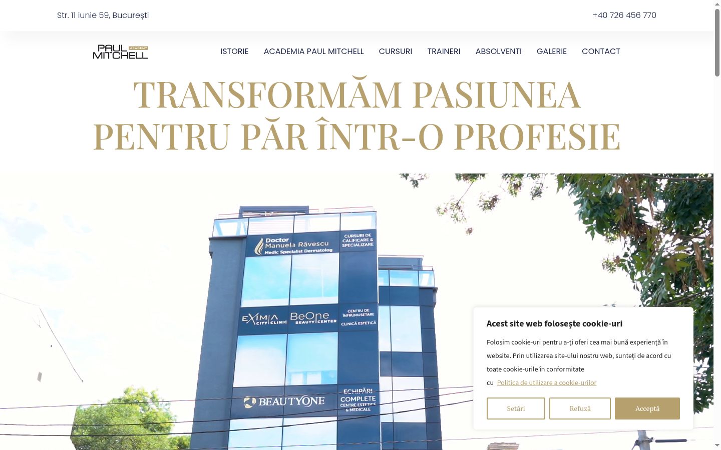 Zrzut ekranu banera zgody wyświetlanego przed jakąkolwiek interakcją