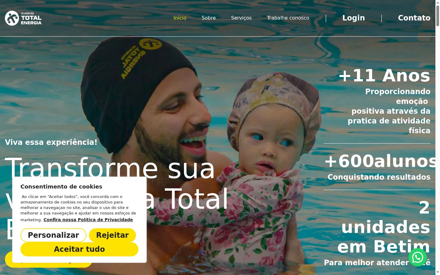 Ekraanipilt nõusolekubännerist, mida näidati enne mis tahes suhtlust